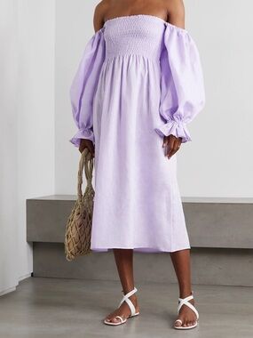 Sleeper | Dresses | Sleeper Michelin Linen Dress | Poshmark